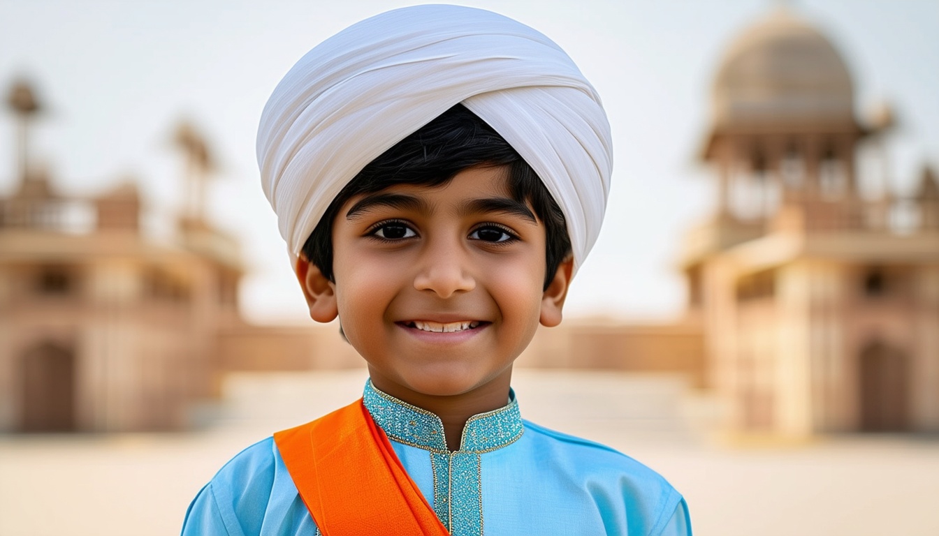 The little boy at the Yervaan Palace