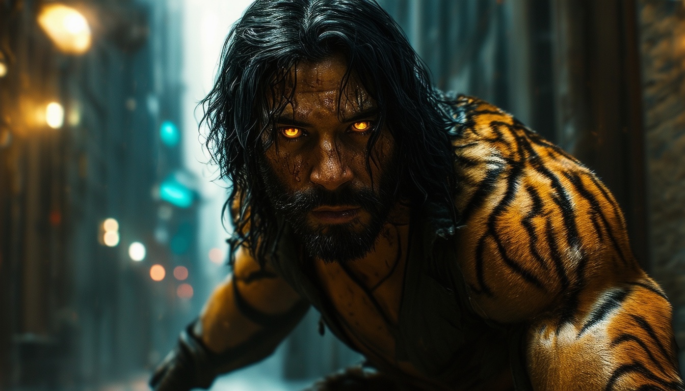Tiger Human Shape Shifter